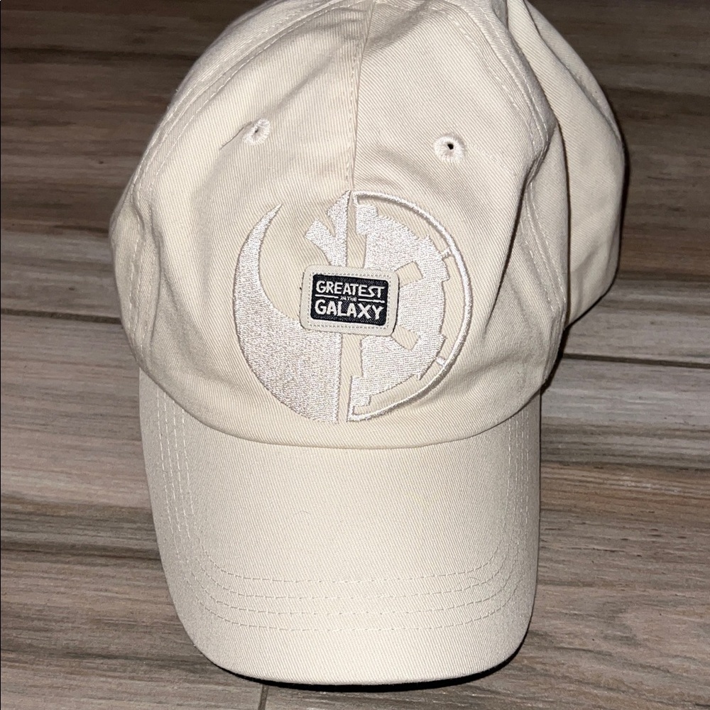 Star Wars Cream Hat with Galactic Emblem